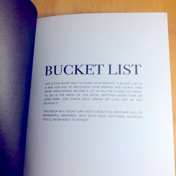 BRAND NEW Bucket List Journal Planner - Picture 4 of 7